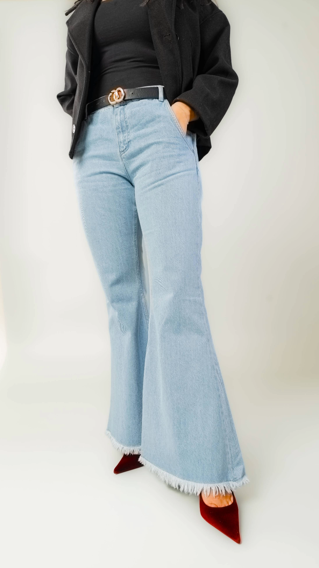 Flared Bootcut Jeans