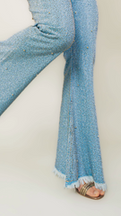 90’s Dramatic Flare With Embellishments